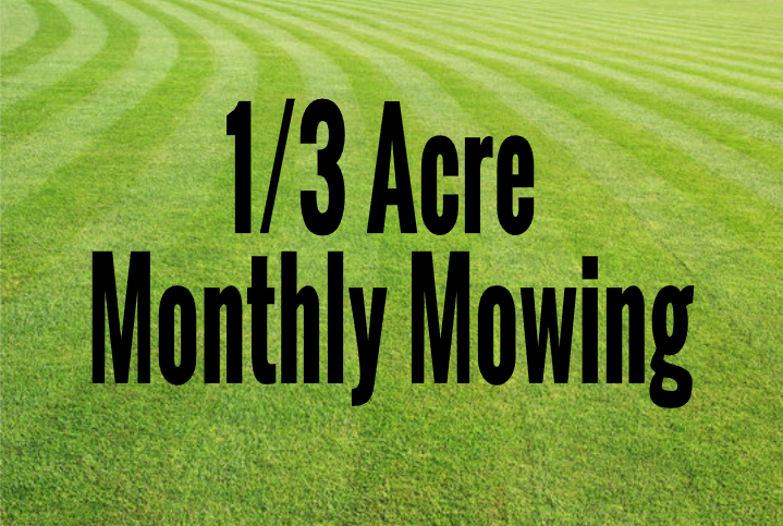 WEEKLY - Mowing Contract - (For 1/3 Acre Lot)