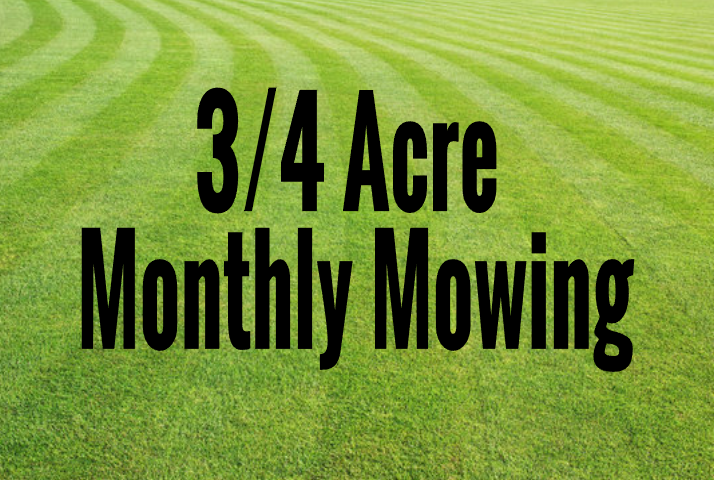 WEEKLY - Mowing Contract (For 3/4 Acre Lot)